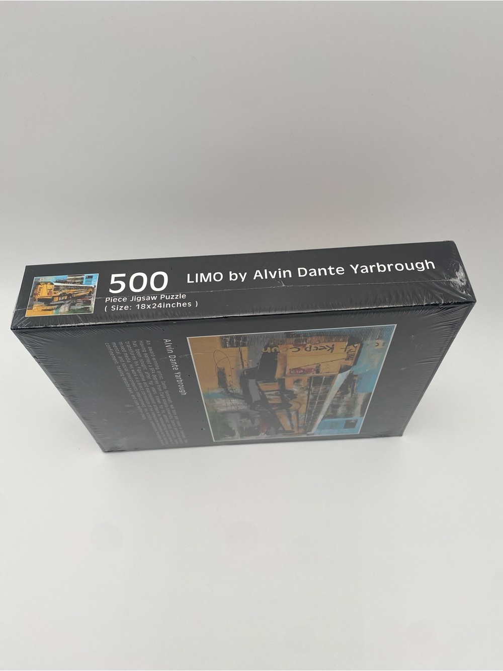 LIMO 500-Piece Jigsaw Puzzle by Alvin Dante Yarbrough - Black Box